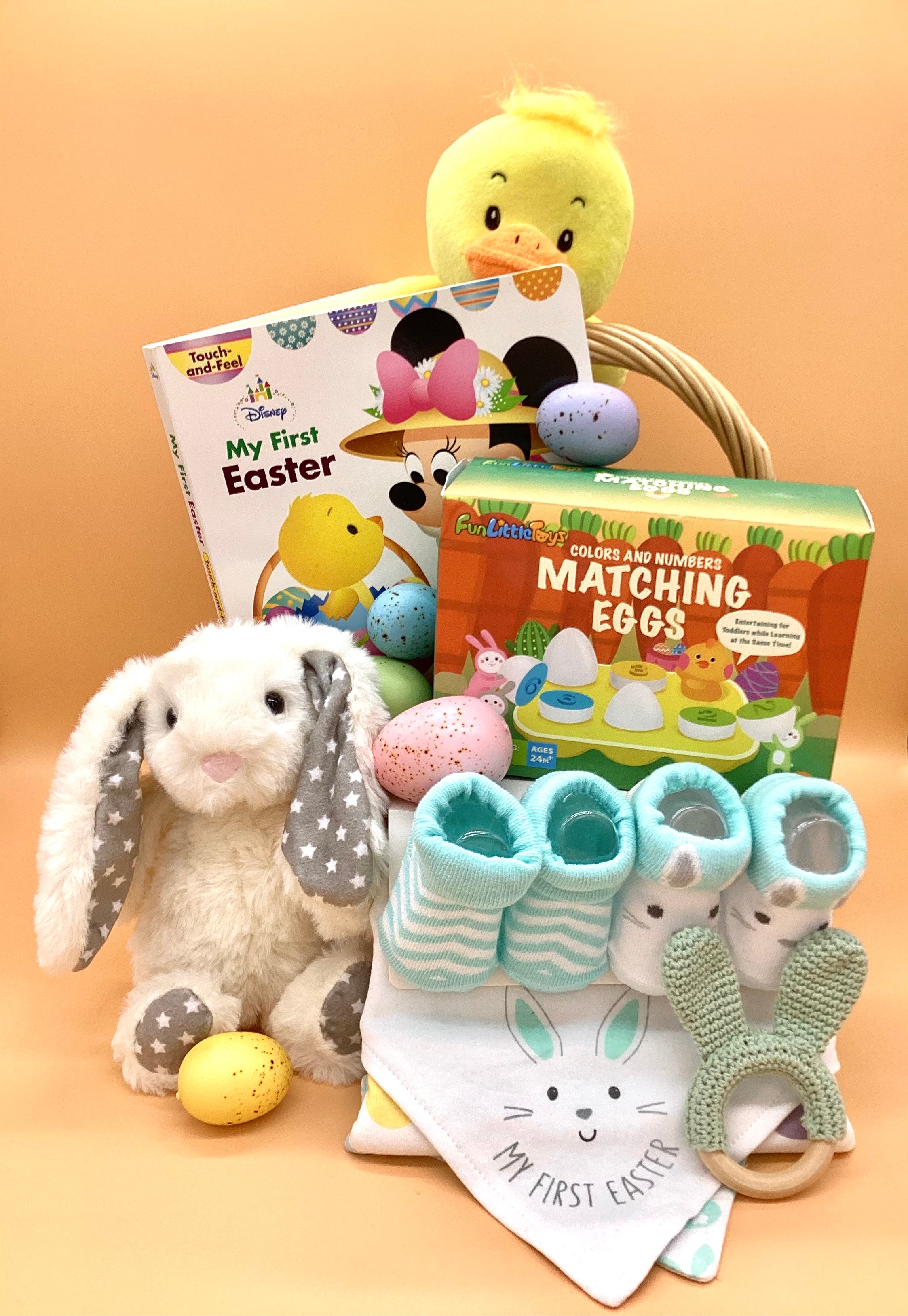 Baby's 1st Easter Gift Basket – Bundle of Joy Baskets